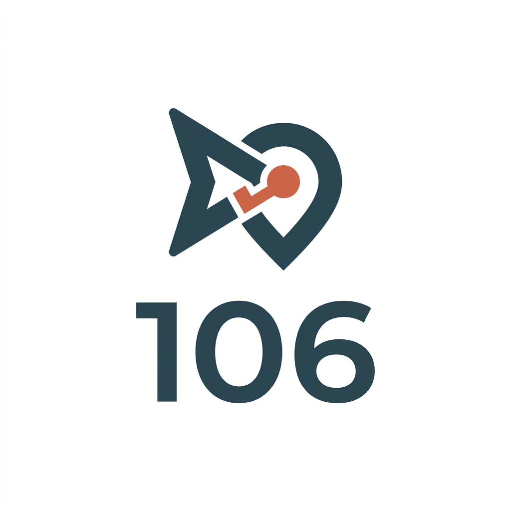 106.com.au logo